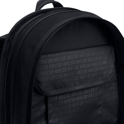 Nike Sb Backpack Rpm Skateboard Straps Black Black Travel School Bag