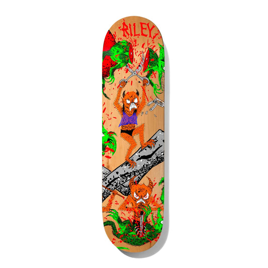 Baker Skateboard Deck Riley Hawk Toxic Rats 8.125" x Neckface