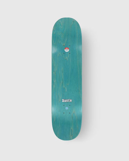 Baker Skateboard Deck Riley Hawk Brand Logo Blue Foil B2 8 5