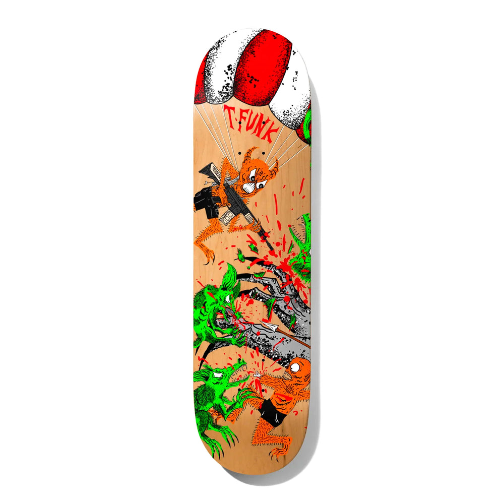Baker Skateboard Deck T Funk Toxic Rats 8 5 X Necface