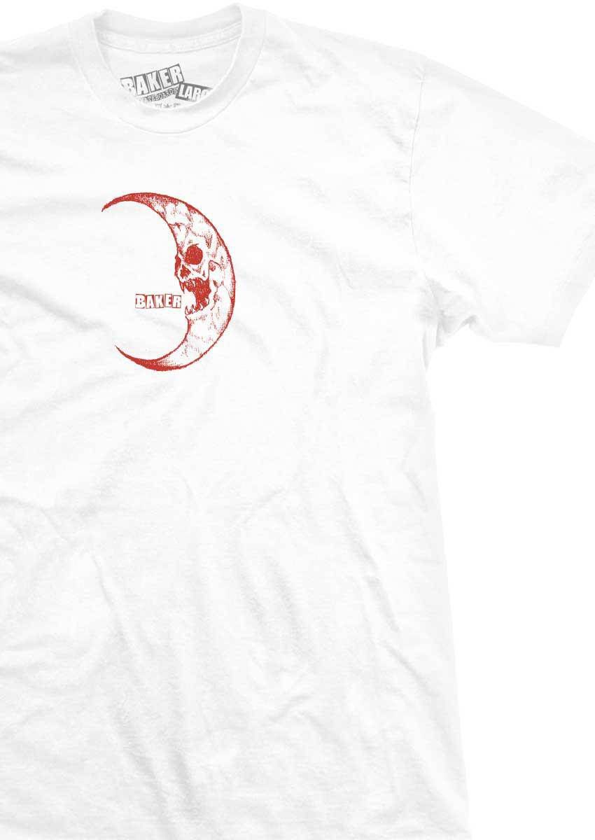 Baker Tee Lunacy White Skateboard T Shirt