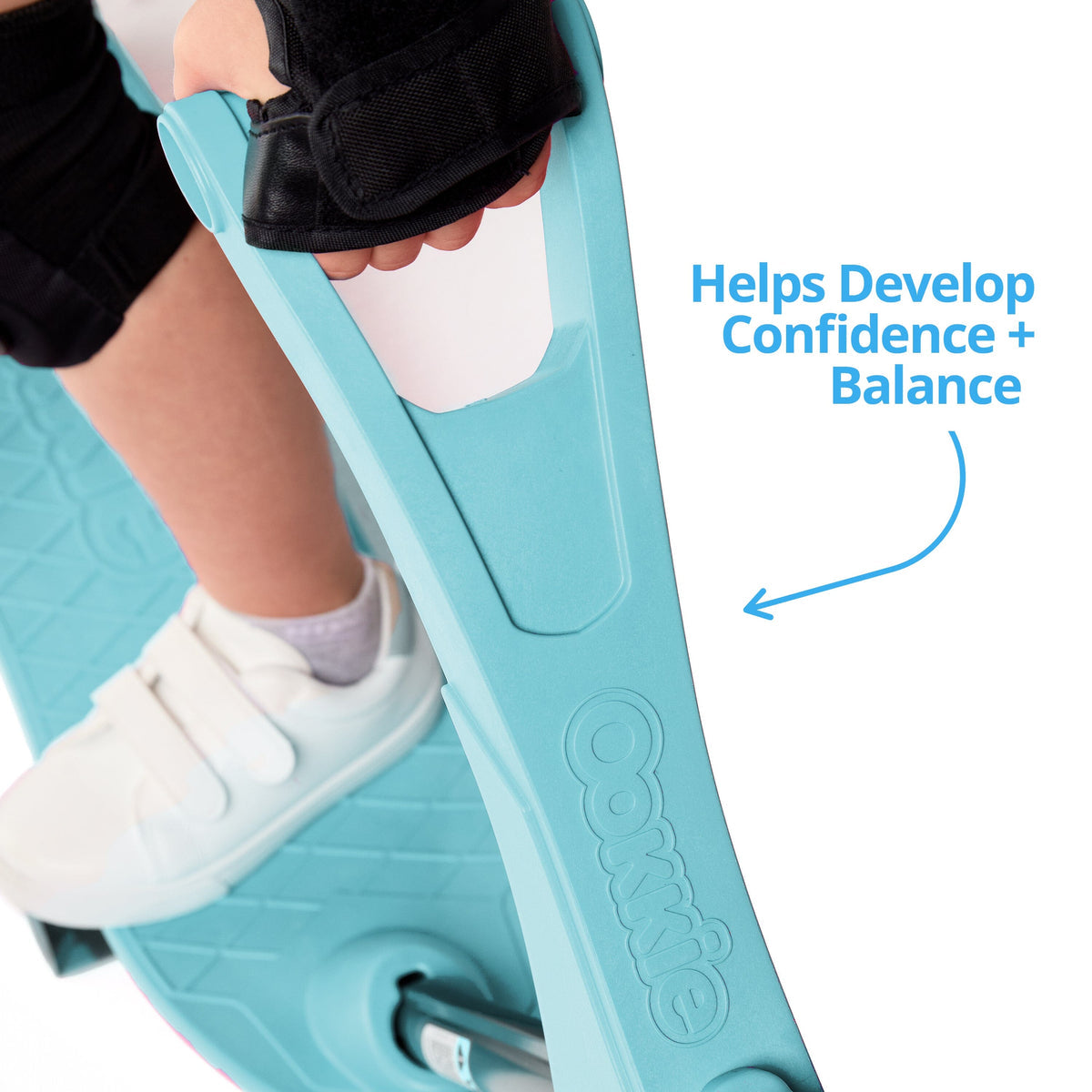Ookkie Kids Learner Skateboard Trainer Mint