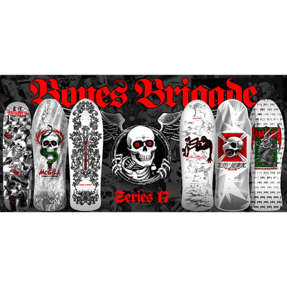 FULL SET Powell Peralta Bones Brigade Series 17 Pearl Foil Reissue All 6 Decks