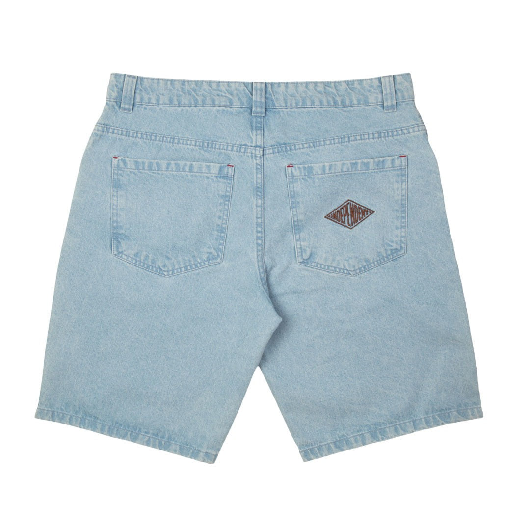 Independent Shorts Summit Denim Light Blue Indy Trucks Jorts