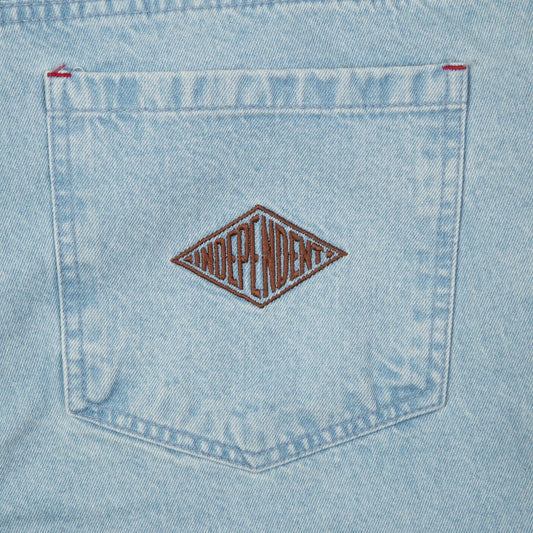 Independent Shorts Summit Denim Light Blue Indy Trucks Shorts