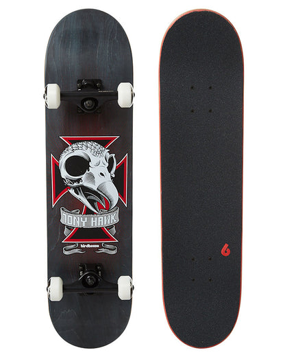 Birdhouse Skateboard Complete Tony Hawk Pro Model Skull 7.75" RRP$139 FREE POST