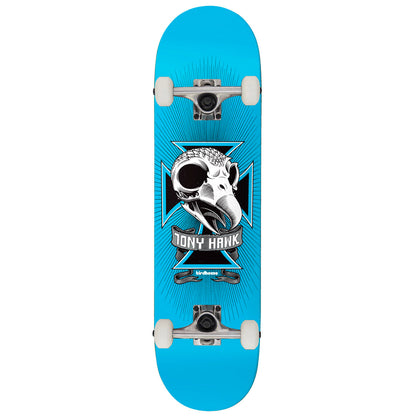Birdhouse Skateboard Complete Tony Hawk Skull Light Blue 8"