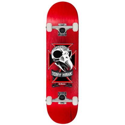 Birdhouse Skateboard Complete Tony Hawk Skull Red 8"