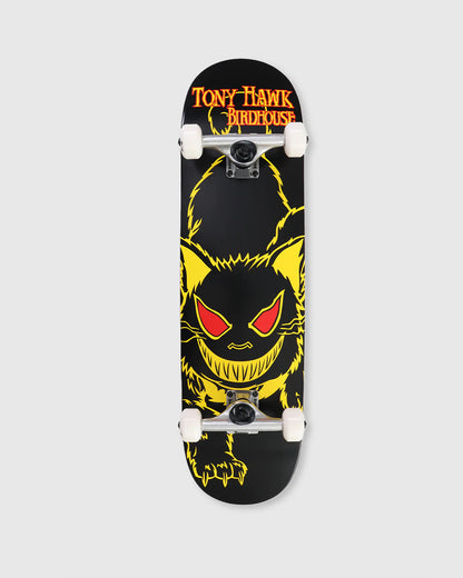 Birdhouse Complete Tony Hawk Evil Cat 8.25" Yellow