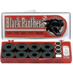 Shortys Black Panthers Skateboard Bearings Abec 7 Red