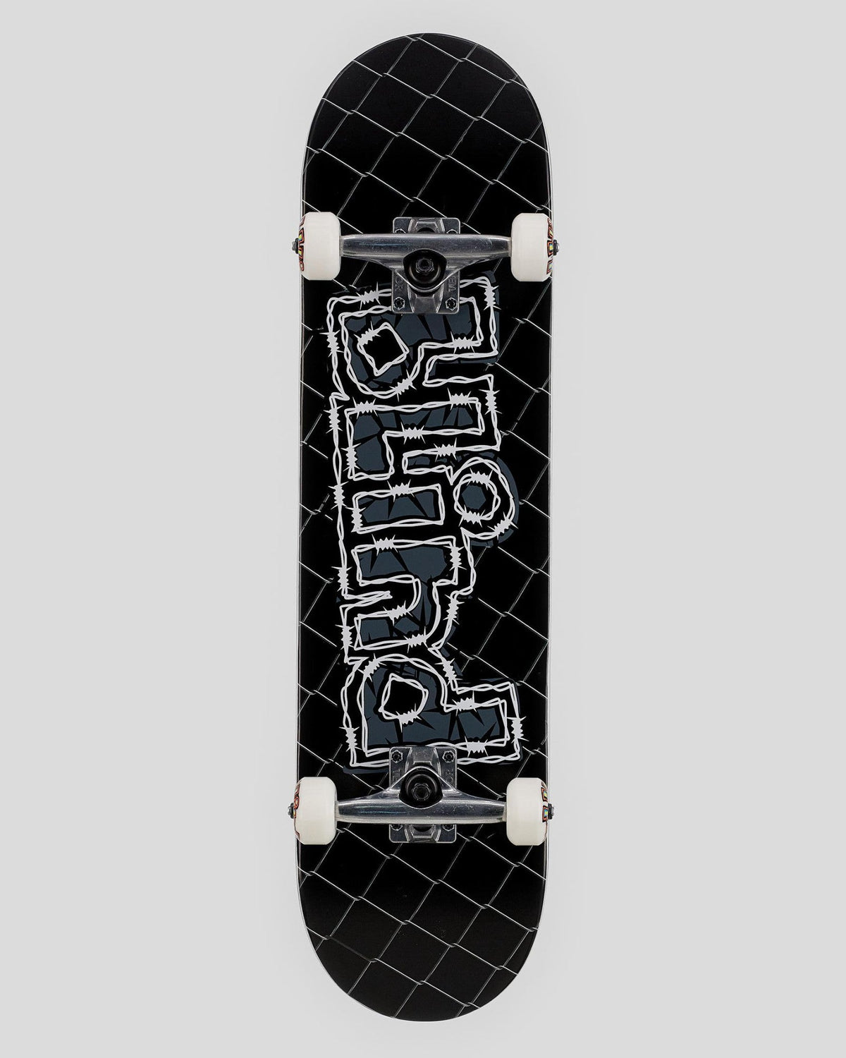 Blind Skateboard Complete Og Grunge Logo Black 8 Fp Pre Assembled