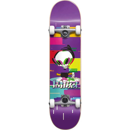 Blind Skateboard Complete Reaper Glitch Purple 7 75 Fp Pre Assembled