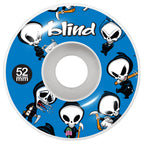 Blind Skateboard Wheels Reaper Wallpaper Blue 52Mm