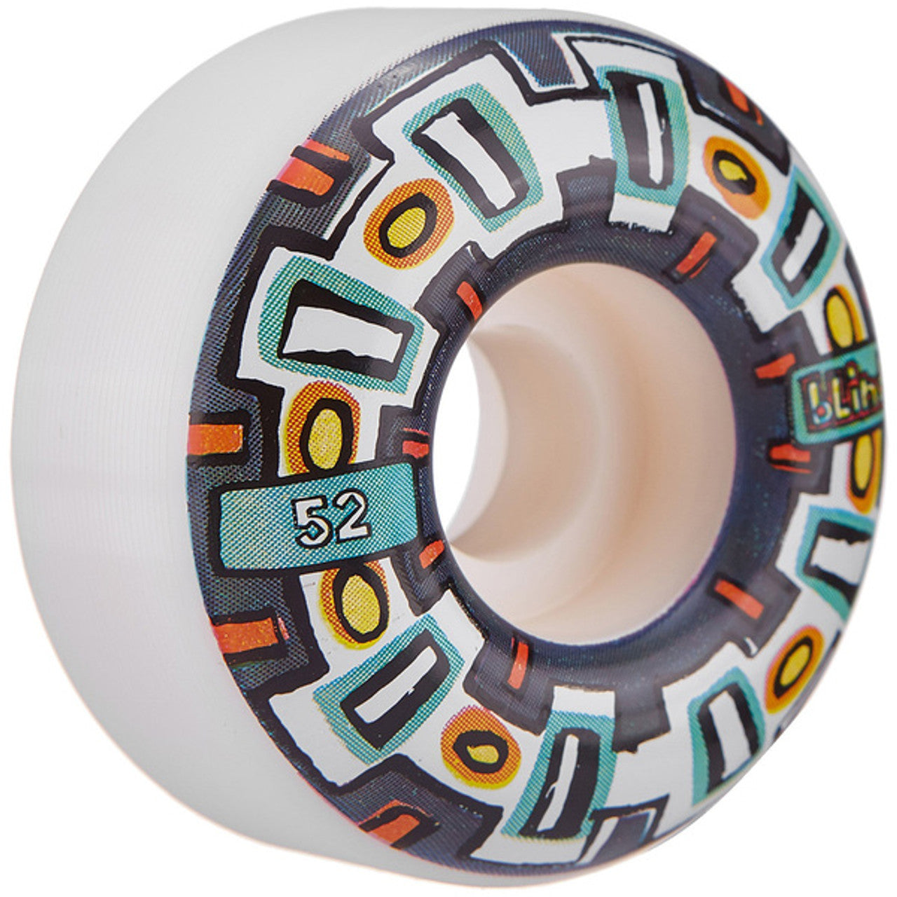 Blind Skateboard Wheels Round Space Navy 52mm V2 Wide