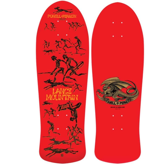 Powell Peralta Deck Bones Brigade Series 15 Lance Mountain Reissue 9.75"