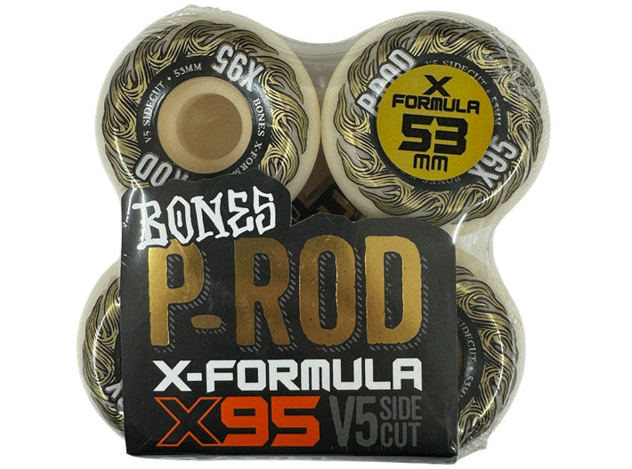 Bones Wheels P-Rod Pro X-Formula 53mm X95 V5 Sidecuts