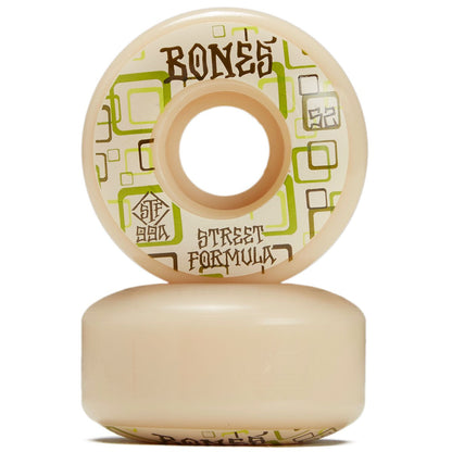 Bones Skateboard Wheels Retro 52Mm V3 Slims 99A Stf