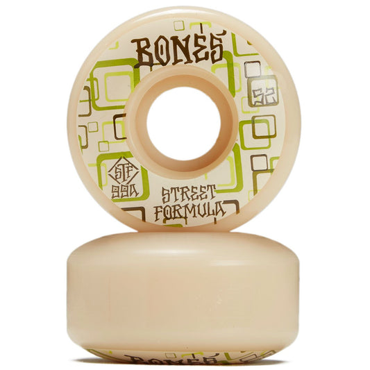 Bones Skateboard Wheels Retro 52Mm V3 Slims 99A Stf