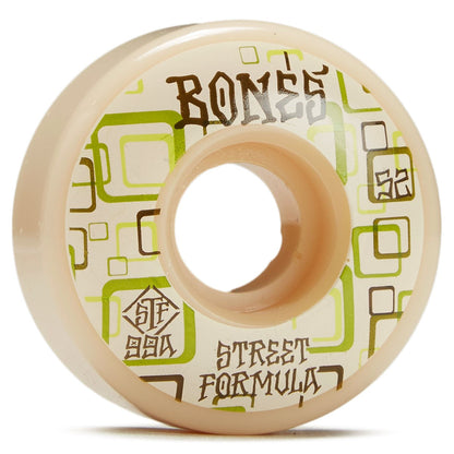 Bones Skateboard Wheels Retro 52Mm V3 Slims 99A Stf