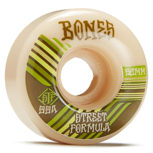 Bones Skateboard Wheels Retro 52Mm V4 Wide 99A Stf