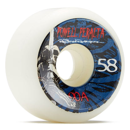 Powell Peralta Skateboard Wheels Ray Rodriguez Skull Sword 58Mm 90A Reissue