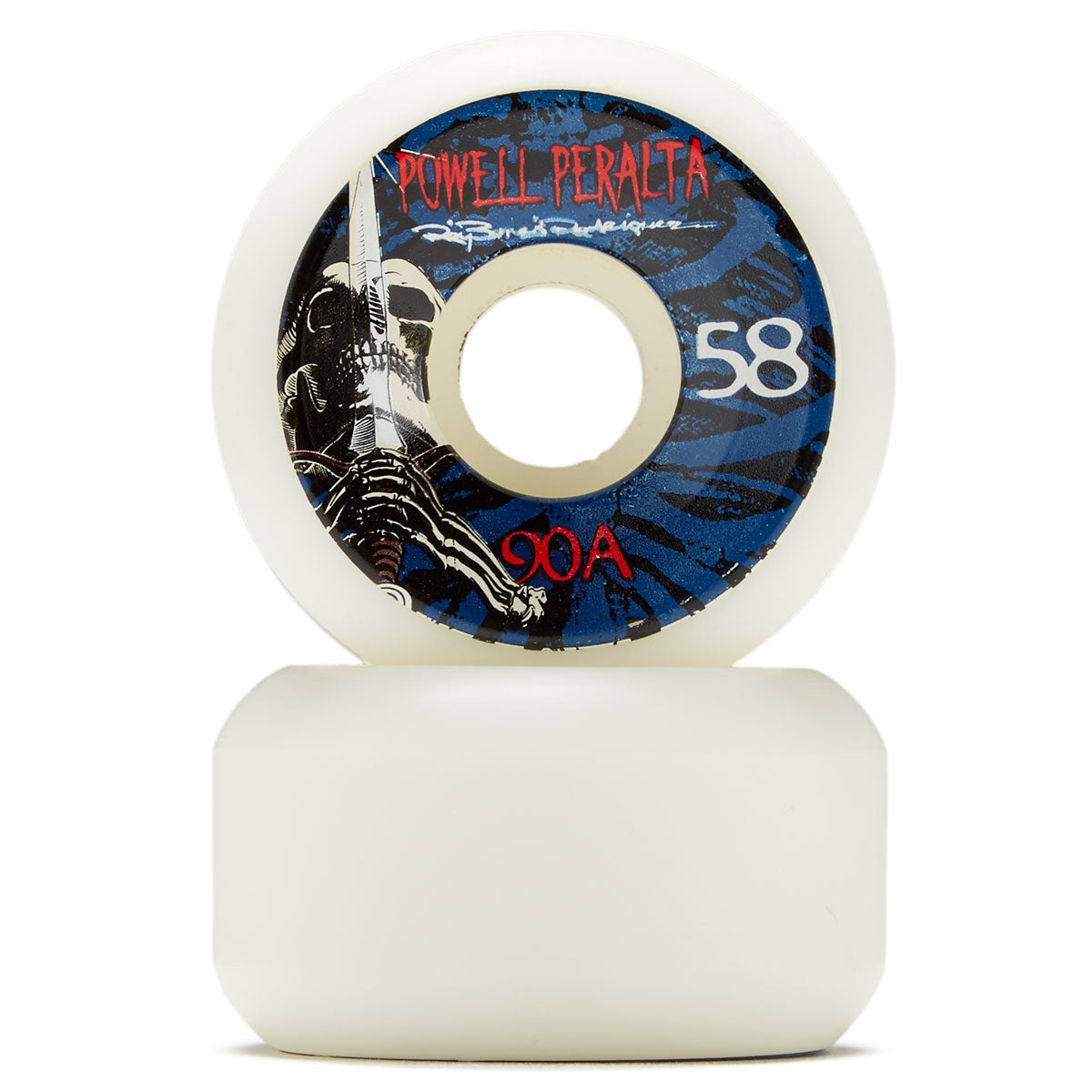 Powell Peralta Skateboard Wheels Ray Rodriguez Skull Sword 58Mm 90A Reissue