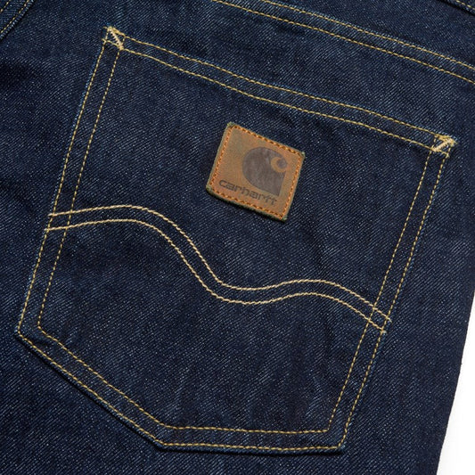 Carhartt Jeans Marlow Pant Blue Rinsed Skateboard Bmx Pants