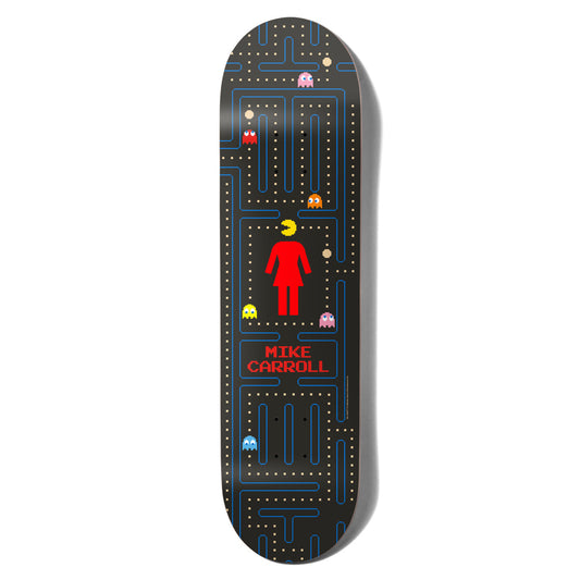GIRL Skateboard Deck Carroll Pac-Man 8.375"