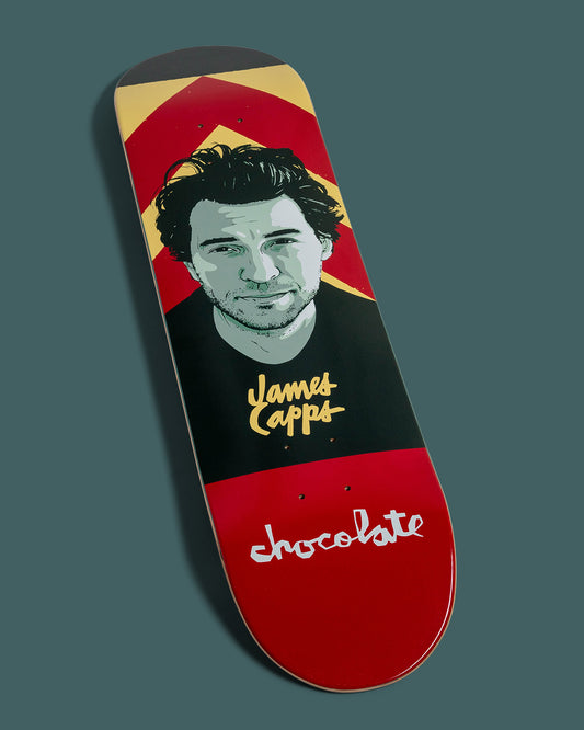 Chocolate Skateboard Deck James Capps Hecox Portrait 8