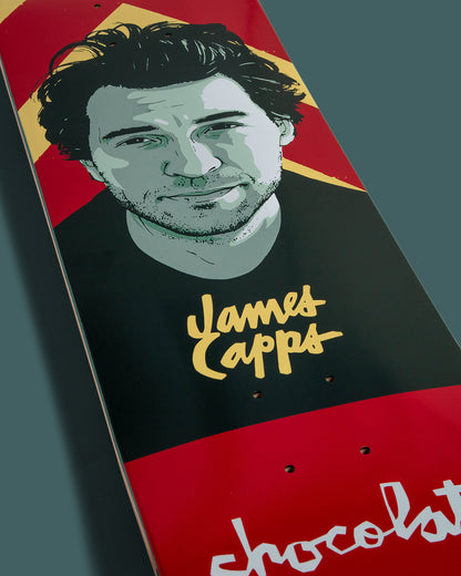 Chocolate Skateboard Deck James Capps Hecox Portrait 8