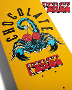 Chocolate Skateboard Deck Stevie Perez Scorpion Dice 8 4