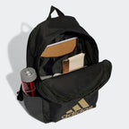 Adidas Backpack Classic Badge Of Sport Black Gold Metallic 27 5L