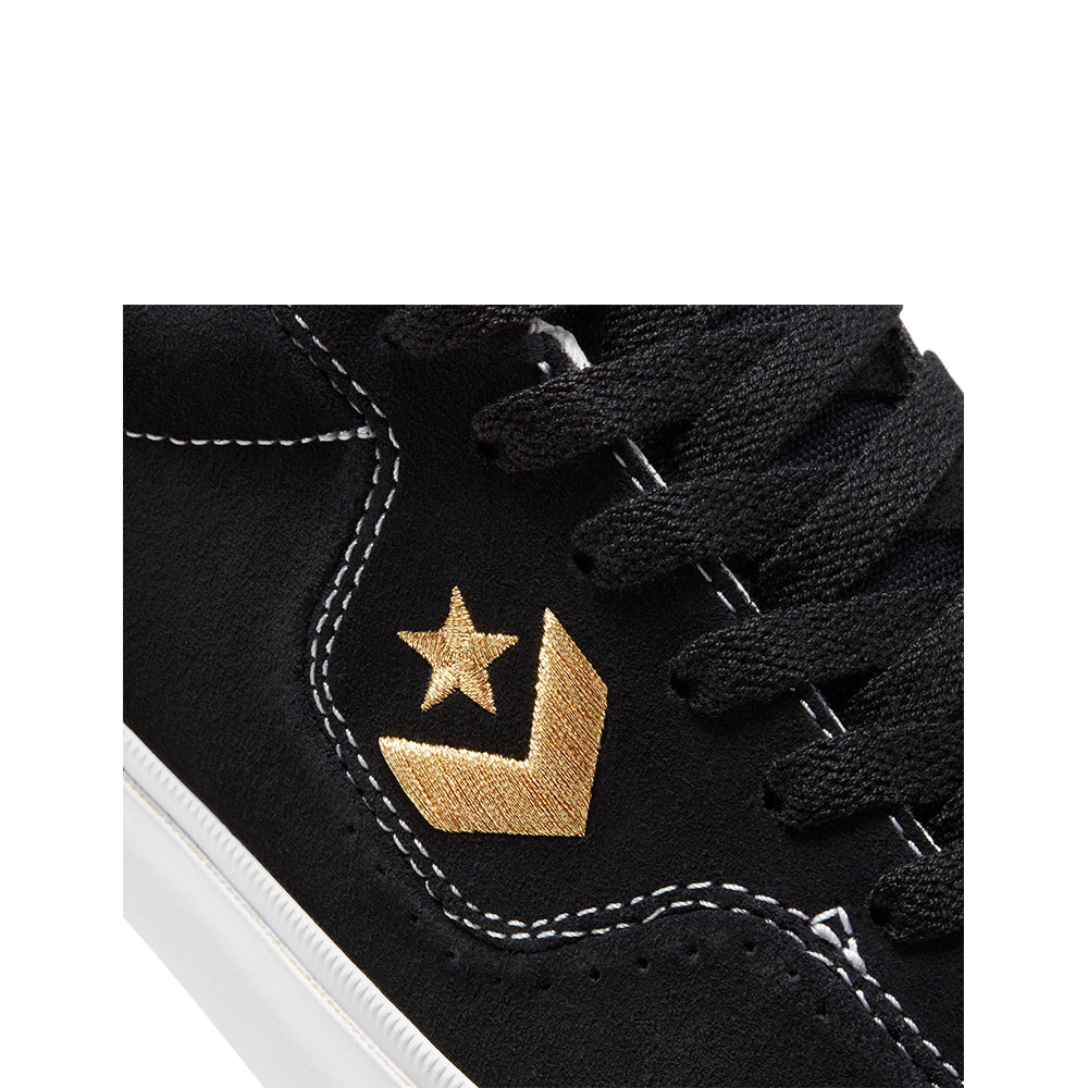 Cons Shoes Louie Lopez Pro Low Black Gold White Converse Skateboard Sneakers
