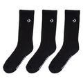 Cons Socks 3 Pack Black Crew Size 11 14 Star Chevron Converse Skateboard Sox