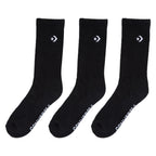 Cons Socks 3 Pack Black Crew Size 11 14 Star Chevron Converse Skateboard Sox