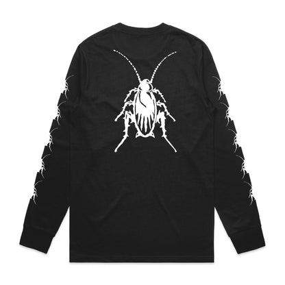 Cockroach Wheels Lo-Fi L/S Tee - Black