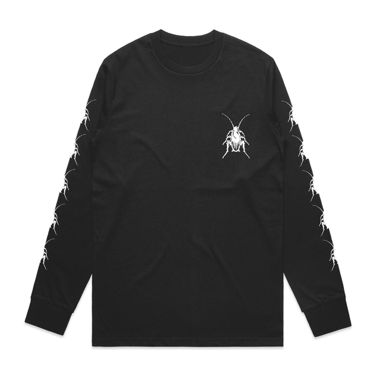 Cockroach Wheels Lo-Fi L/S Tee - Black