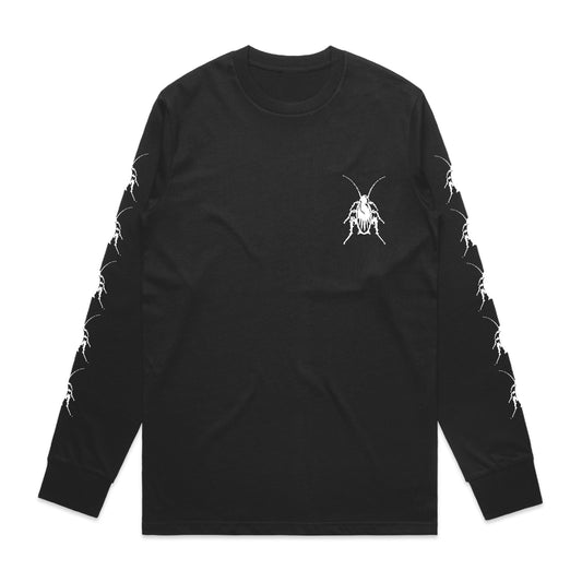 Cockroach Wheels Lo-Fi L/S Tee - Black