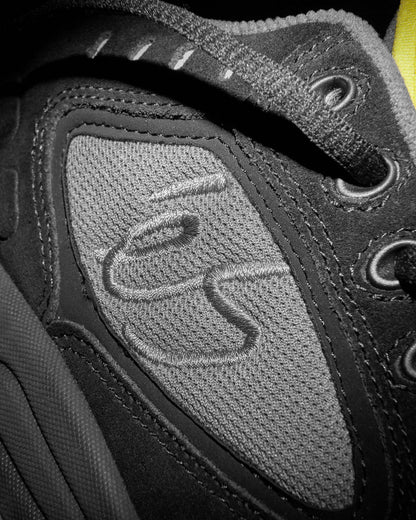 Es Shoes Creager Black Grey Re Issue Us Size Skateboard Sneakers