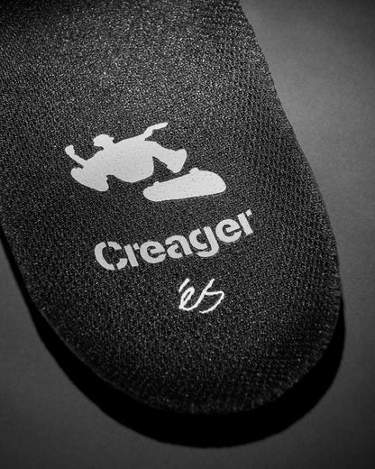 Es Shoes Creager Grey Re Issue Us Size Skateboard Sneakers