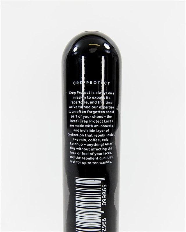 Crep Protect Round Laces - Black Ice Gold Tip