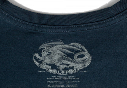 Powell Peralta Tee Animal Chin Navy Reissue Have You Seen Him Skateboard T-Shirt