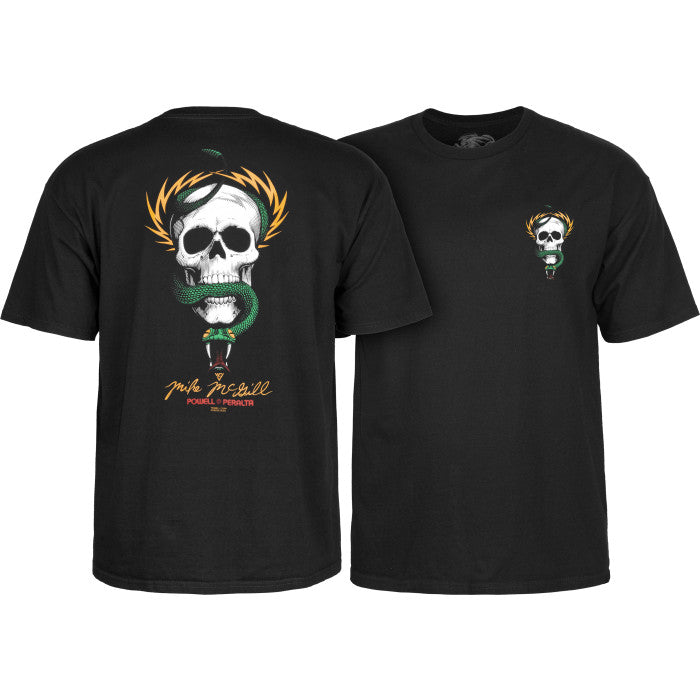 Powell Peralta Tee Mike McGill Skull & Snake Black Reissue T-Shirt