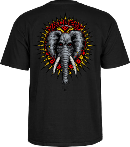 Powell Peralta Tee Mike Vallely Elephant Black Reissue T-Shirt