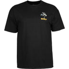 Powell Peralta Tee Skateboard Skeleton Black Reissue T Shirt
