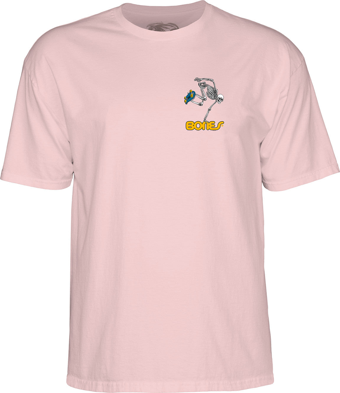 Powell Peralta Tee Skateboard Skeleton Light Pink Reissue T-Shirt