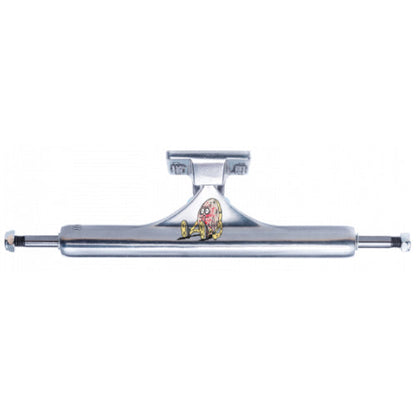 Slappy Skateboard Trucks ST1 Inverted Kingpins Curb Killer Polished 10"