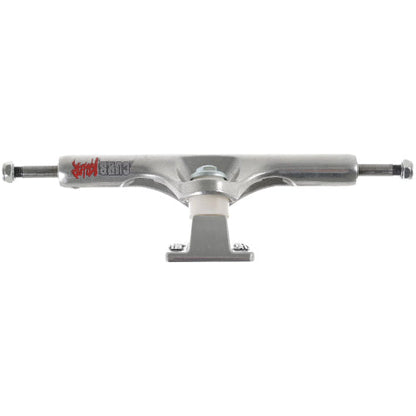 Slappy Skateboard Trucks ST1 Inverted Kingpins Curb Killer Polished 10"