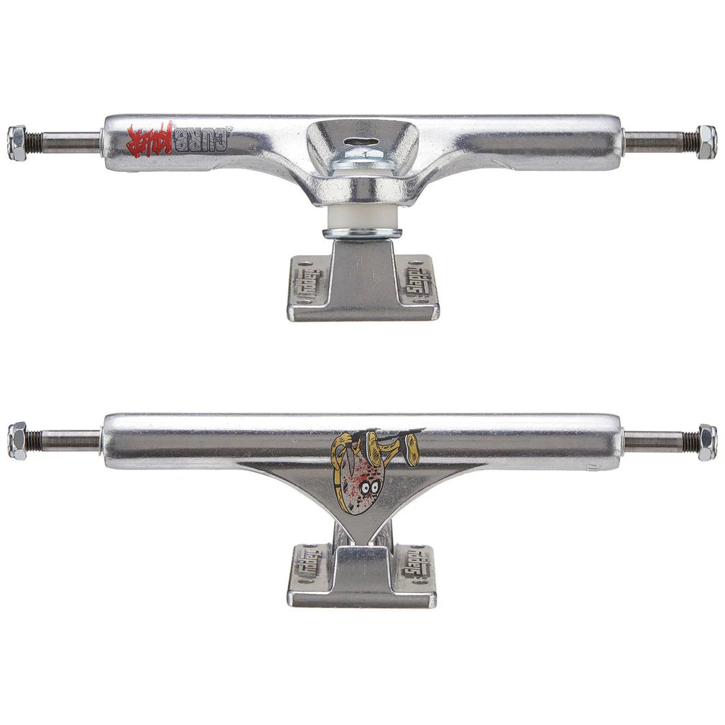 Slappy Skateboard Trucks St1 Curb Killer 10 Inverted Polished Classic