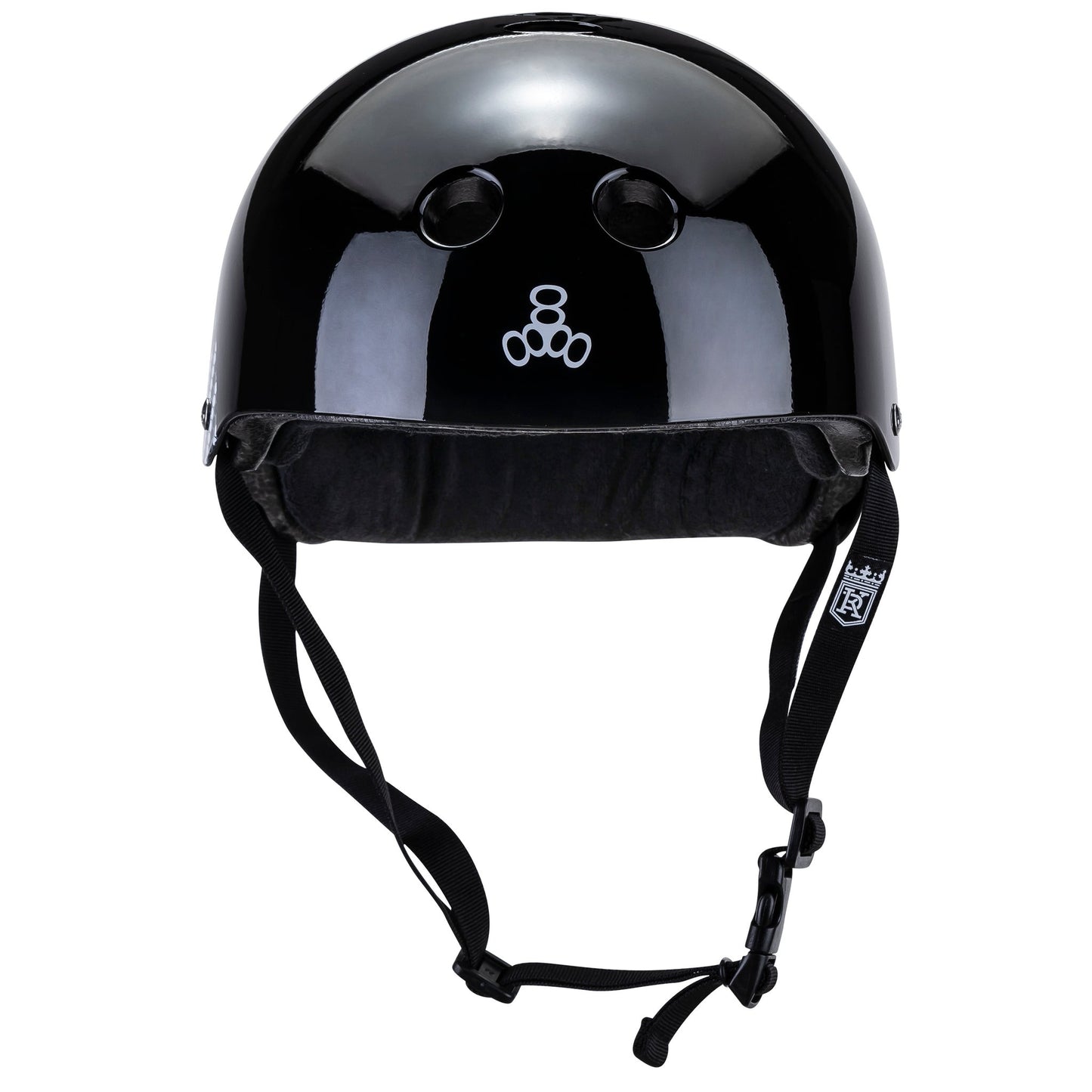 Triple 8 Helmet Certified Sweatsaver Keegan Palmer Edition Black Gloss
